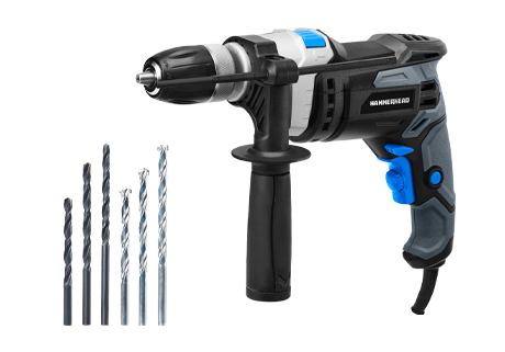 Hammer drill best sale for metal