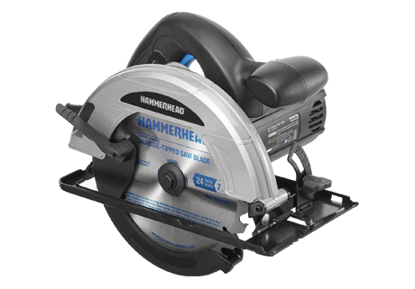 12-Amp 7-1/4 Inch Circular Saw with Saw Blade