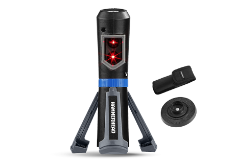 Compact Self-Leveling Cross Line Laser with Tripod Stand