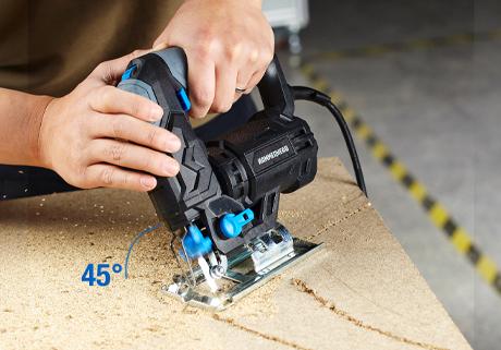 4.8-Amp 3/4 Inch Jig Saw with Variable Speed and Orbital Function