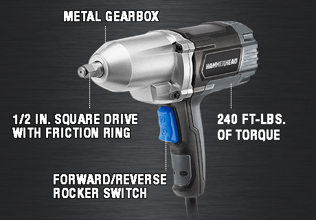 7.5-Amp 1/2 Inch Impact Wrench